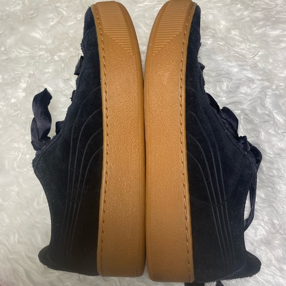 PUMA black sneakers with satin laces - Picture 5 of 6